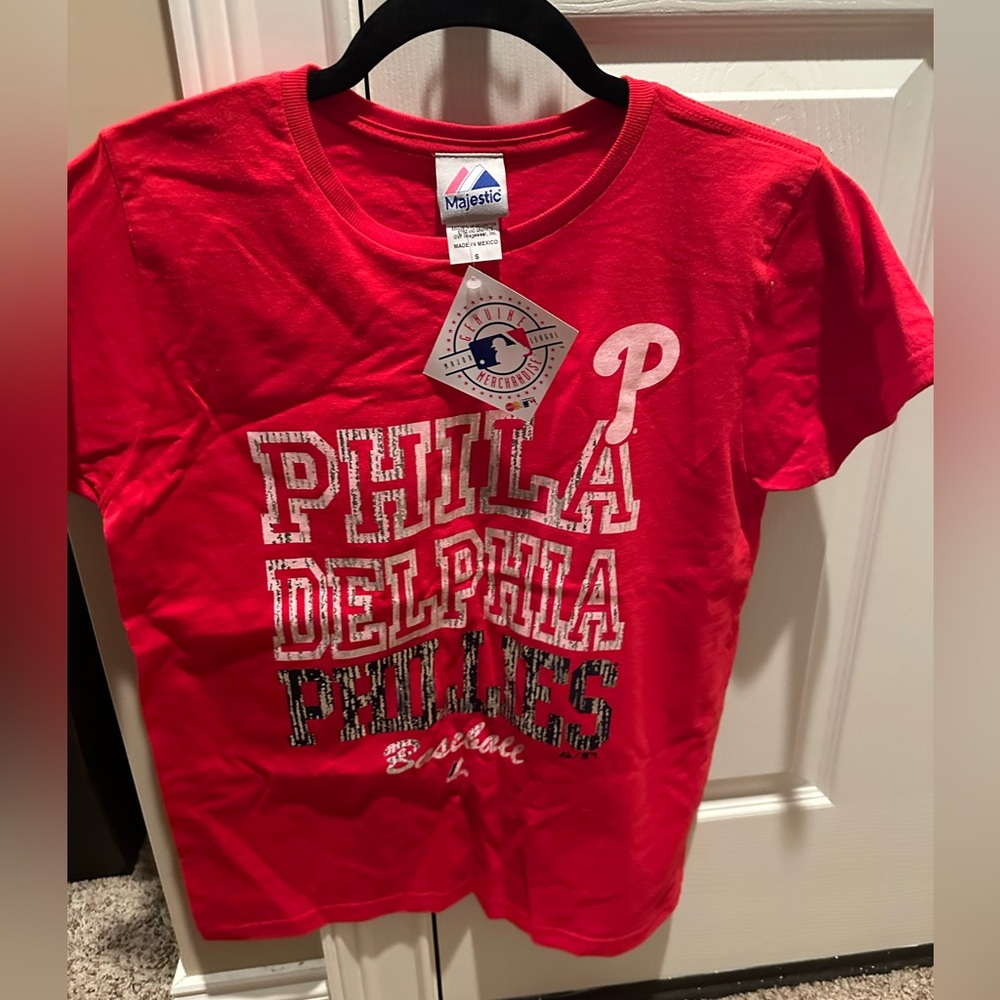 Phillies T Shirt Genuine Certified